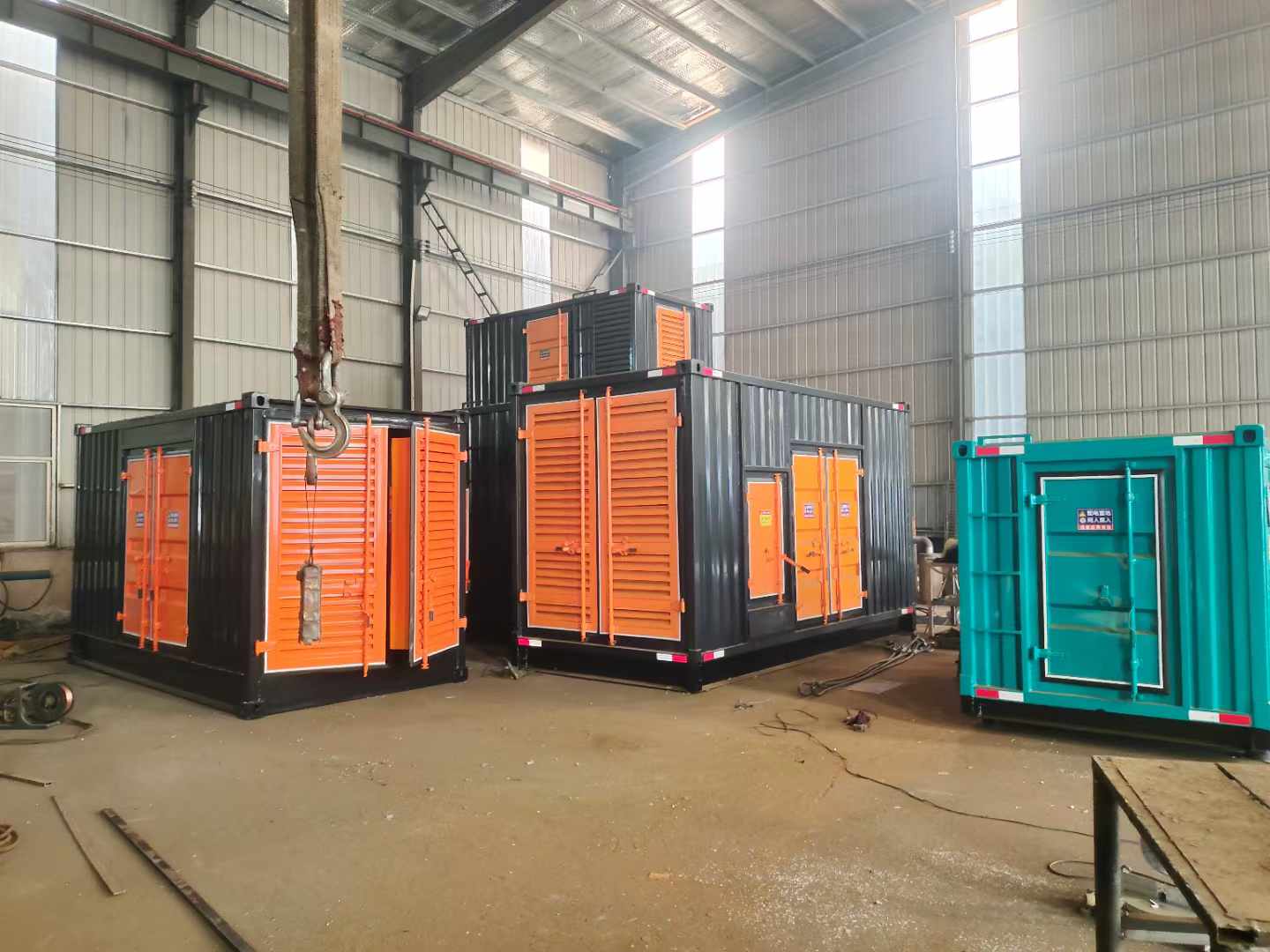 通化500kw柴油发电机组可以带动多少功率设备？